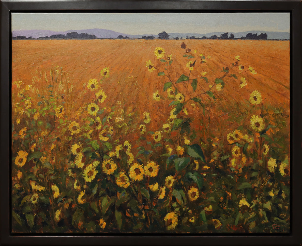 SOLD Gary Ernest Smith - Wild Sunflowers