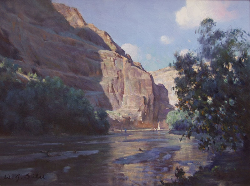 SOLD W. Jason Situ - A Quiet Morning - Canyon de Chelly