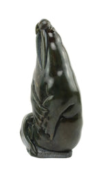 Thomassie Echalook - Inuit Walrus Soapstone Sculpture (SC91910D-1022-002) 4