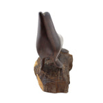 Seri Contemporary Wooden Seal Sculpture, 11.75" x 7" x 12" (SC91996C-1121-007)1