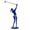 Shirley Wagner - "Flush (Female Blue)" Cast Bronze and Powder Coated (SC92312A-0322-005) 4