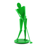 Shirley Wagner - "Pure (Male Green)" Cast Bronze and Powder Coated (SC92312A-0322-006)