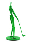 Shirley Wagner - "Pure (Male Green)" Cast Bronze and Powder Coated (SC92312A-0322-006) 1