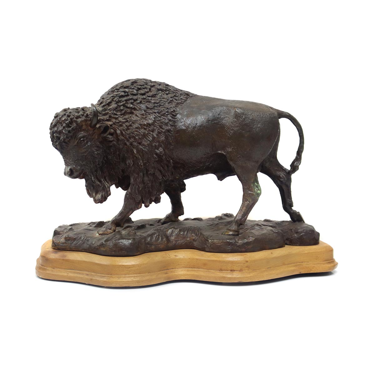 Buffalo Bronze Sculpture, Edition of 130 (SC92323A-1022-001)
