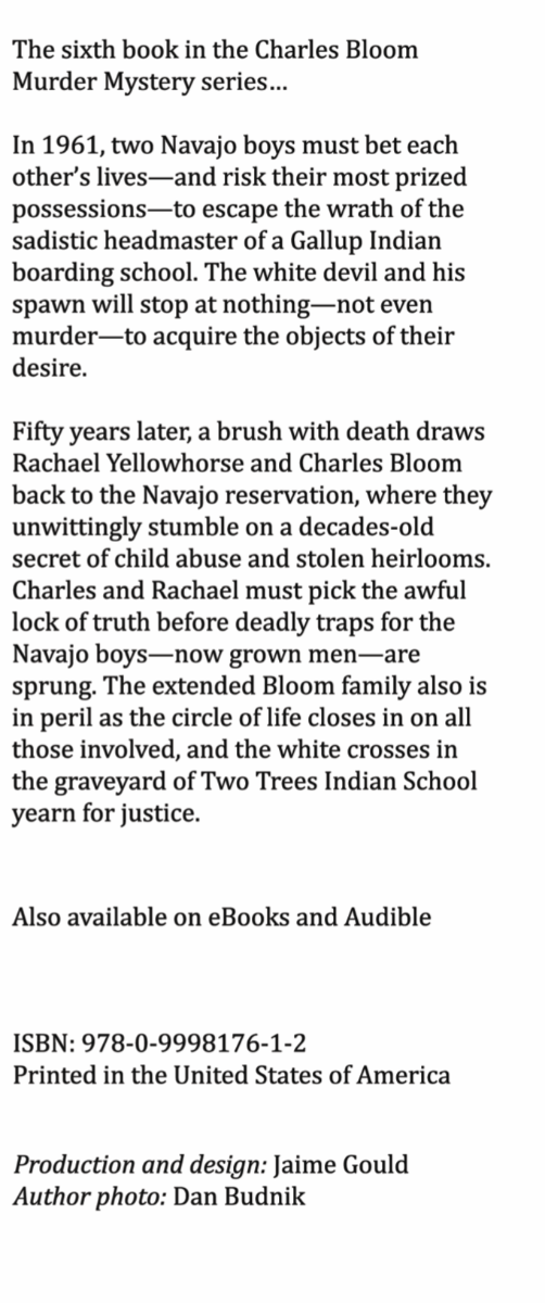 (Book VI) Indian School Days: A Charles Bloom Murder Mystery by Mark Sublette