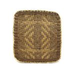 Hopi Rectangular Wicker Basket c. 1960s, 17" x 19" (SK3107)

