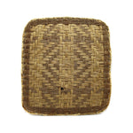 Hopi Rectangular Wicker Basket c. 1960s, 17" x 19" (SK3107) 3
