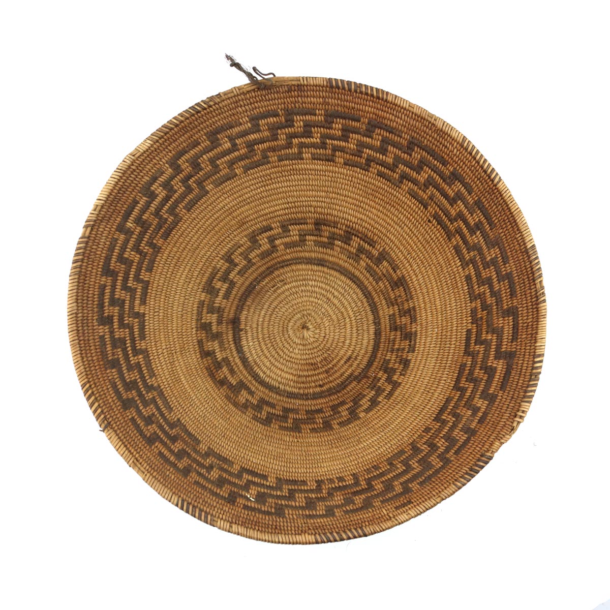 Panamint/Shoshone Basket with Geometric Design c. 1890s, 4" x 11" (SK3207)5

