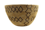 Mono Basket with Geometric Design c. 1900s, 6.75" x 12.25" (SK3230-035) 2