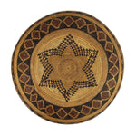 Yokuts Polychrome Basket with Geometric Design c. 1900s, 5" x 12.5" (SK3230-060) 5