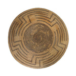 Pima Basket with Whirling Logs Design c. 1890s, 5.75" x 17.5" (SK3237)