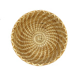 Tohono O'odham Gap Stitch Basket c. 1970-80s, 7.25" diameter (SK3353)