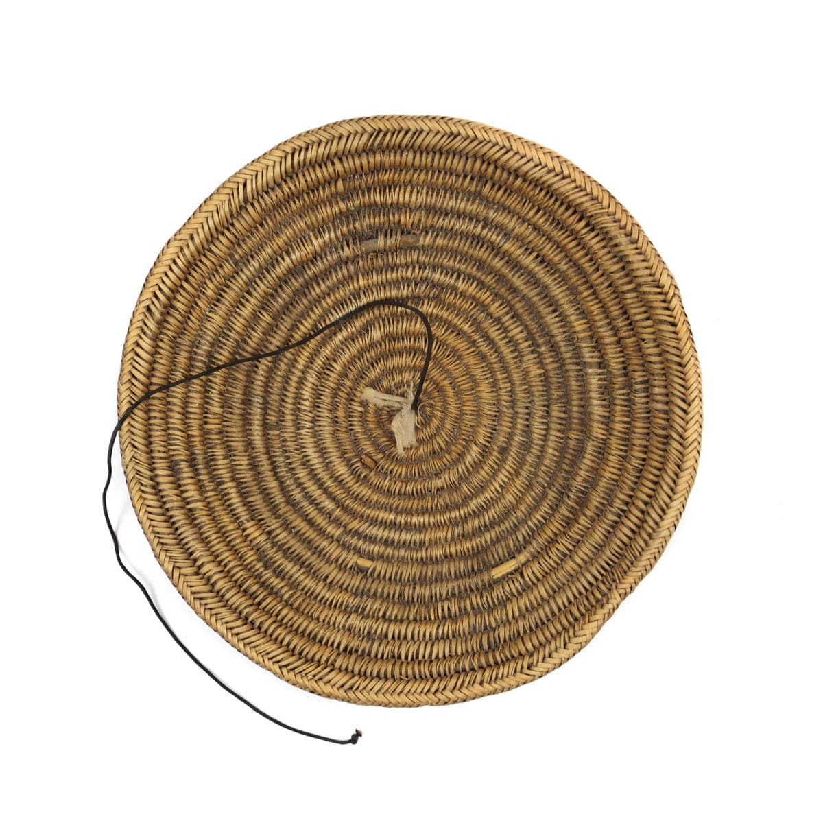 Navajo Polychrome Wedding Basket c. 1900-20s, 2.5" x 12" (SK3376)