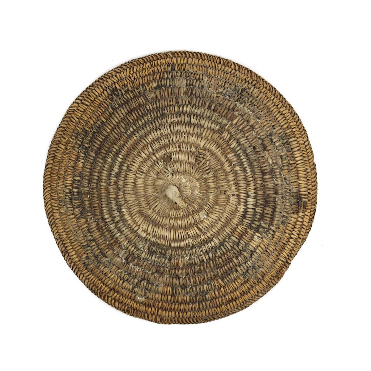 Navajo Polychrome Wedding Basket c. 1900-20s, 2.5" x 12" (SK3376) 1