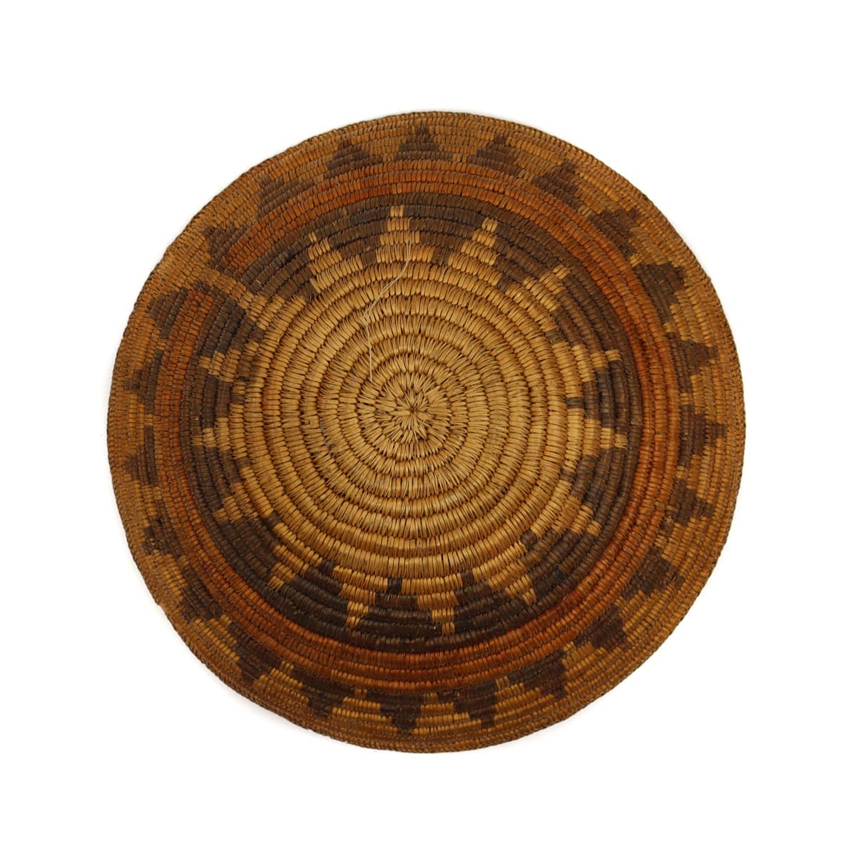 Navajo Polychrome Wedding Basket c. 1920-30s, 3.75" x 3.25" (SK3377)3
