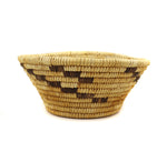 Tohono O'odham Basket c. 1940s, 3.75" x 7.75" (SK90803-0721-003)
