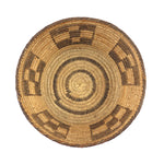 Pima Basket with Checkered Design c. 1900-20s, 3.5" x 8.375" (SK92306-0322-004) 4