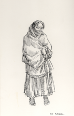 SOLD Don Perceval (1908-1979) - Old Navajo Lady