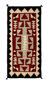 Navajo Ganado Rug c. 1920s, 72" x 34.25" (T5410)