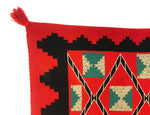 Navajo Germantown Blanket c. 1890s, 65.75" x 44" (T5718-CO) 1

