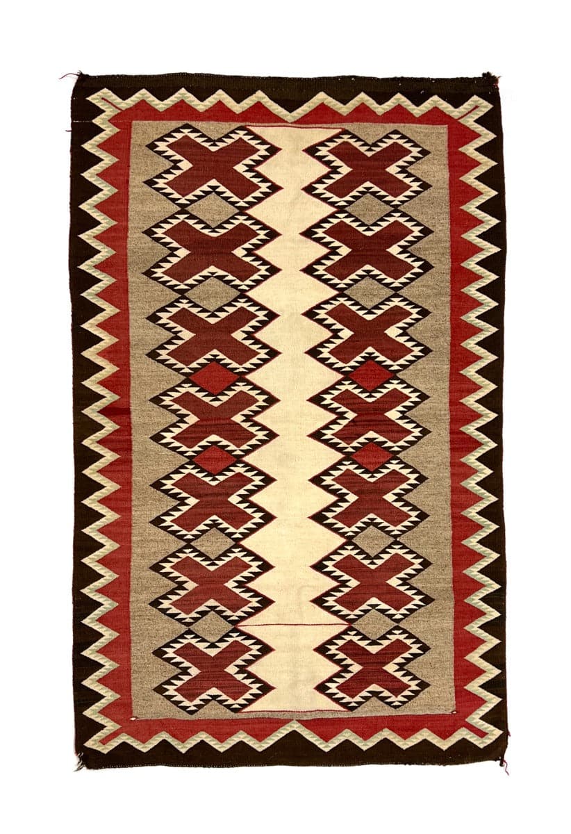 Navajo Ganado Rug c.1940-50s, 64" x 40.5" (T5852) 3