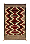 Navajo Transitional Ganado Rug c. 1890-1900s, 75" x 49.25" (T5860)