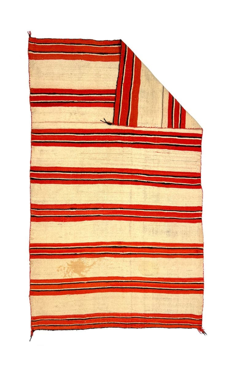 Navajo Transitional Blanket c.1980-90s, 87.5" x 53.5" (T5962) 2