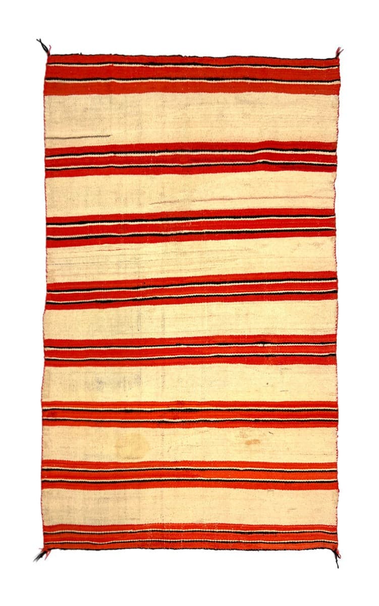Navajo Transitional Blanket c.1980-90s, 87.5" x 53.5" (T5962) 3