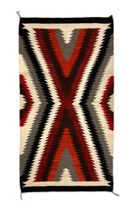 Navajo Ganado Rug c.1930s, 60" x 32.5" (T6060)