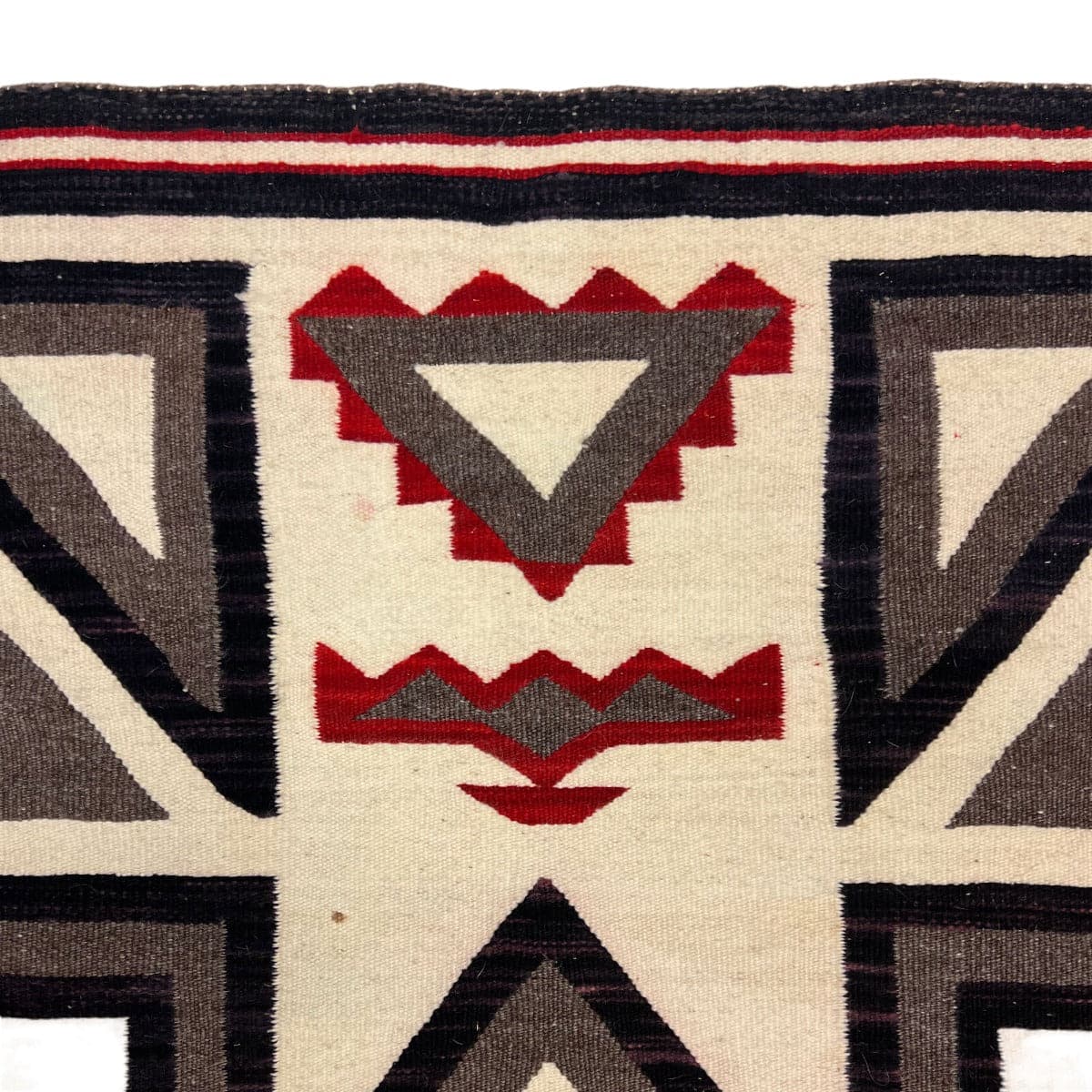 Navajo Crystal Storm Pattern Rug c. 1930s, 61.75" x 48.75" (T6236-CO-001) 1