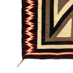 Navajo Crystal Storm Pattern Rug c. 1930s, 61.75" x 48.75" (T6236-CO-001) 2
