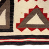 Navajo Crystal Storm Pattern Rug c. 1930s, 61.75" x 48.75" (T6236-CO-001) 4