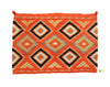 Navajo Germantown Single Saddle Blanket c. 1890s, 29.5" x 36" (T6266)

