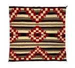 Navajo Third Phase Chiefs Blanket c. 1930s, 55" x 55" (T6275) 2