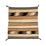 Navajo Single Saddle Blanket c. 1930s, 30" x 29" (T6279) 