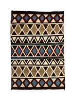 Navajo Nazlini Rug c. 1930s, 62" x 40.5" (T6318) 2