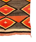 Navajo Transitional Blanket c. 1900s, 77.5" x 54" (T6375) 3