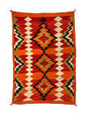 Navajo Transitional Blanket c. 1890-1900s, 77.5" x 54.5" (T6380) 3