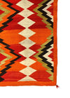 Navajo Transitional Blanket c. 1890-1900s, 77.5" x 54.5" (T6380) 4