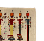 
Navajo Yei Pictorial Rug with Rainbow God c. 1930s, 41" x 51.5" (T6466) 3