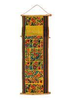 Guatemalan Weaving with Animal Pictorials on Loom c. 1960s, 45" x 18" (T90102B-0323-003)