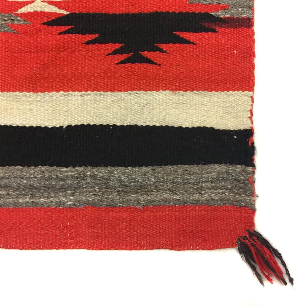 Navajo Transitional Blanket c. 1890s, 76" x 56" (T90105-1111-001)