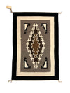 Julia Gumbo - Navajo Two Grey Hills Tapestry c. 1960s, 31.5" x 21.25" (T90237C-1022-002-A) 4