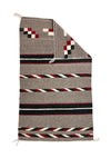Navajo Double Saddle Blanket c. 1960s, 51" x 30.5" (T90237C-1022-011) 1