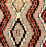 Navajo Teec Nos Pos Rug c. 1930s, 69" x 54" (T90404A-1122-005)
 1