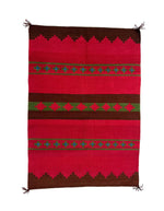 
Navajo Contemporary Dress with Cochineal, Indigo, and Vegetal Dyes, 51" x 36" (T90404A-1122-013) 2