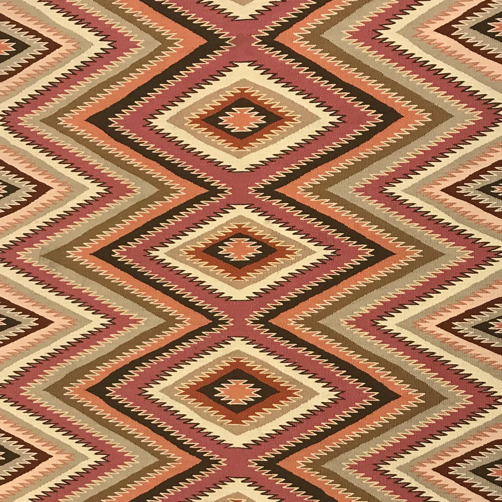 Minnie Corn - Navajo Red Mesa Rug c. 1970-80s, 69.5" x 47" 3
