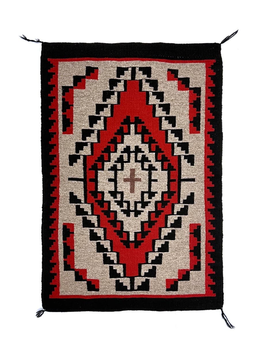 Navajo Ganado Rug c.1980-90s, 49" x 33" (T90537-0622-003)