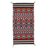 Navajo Contemporary Revival Blanket c. 1980-90s, 55.5" x 29" (T91051-0821-008)