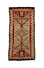
Navajo Ganado Rug c. 1910-20s, 81.5" x 41.5" (T91333C-0123-018)